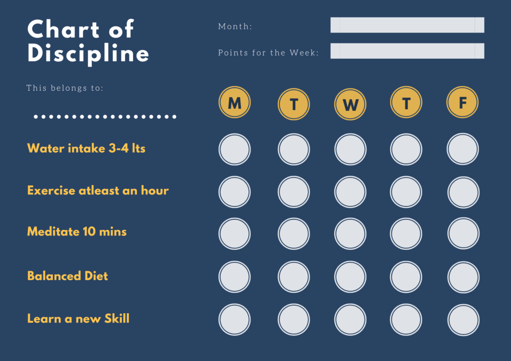 Disciplined in Life helps us to be more synchronised .